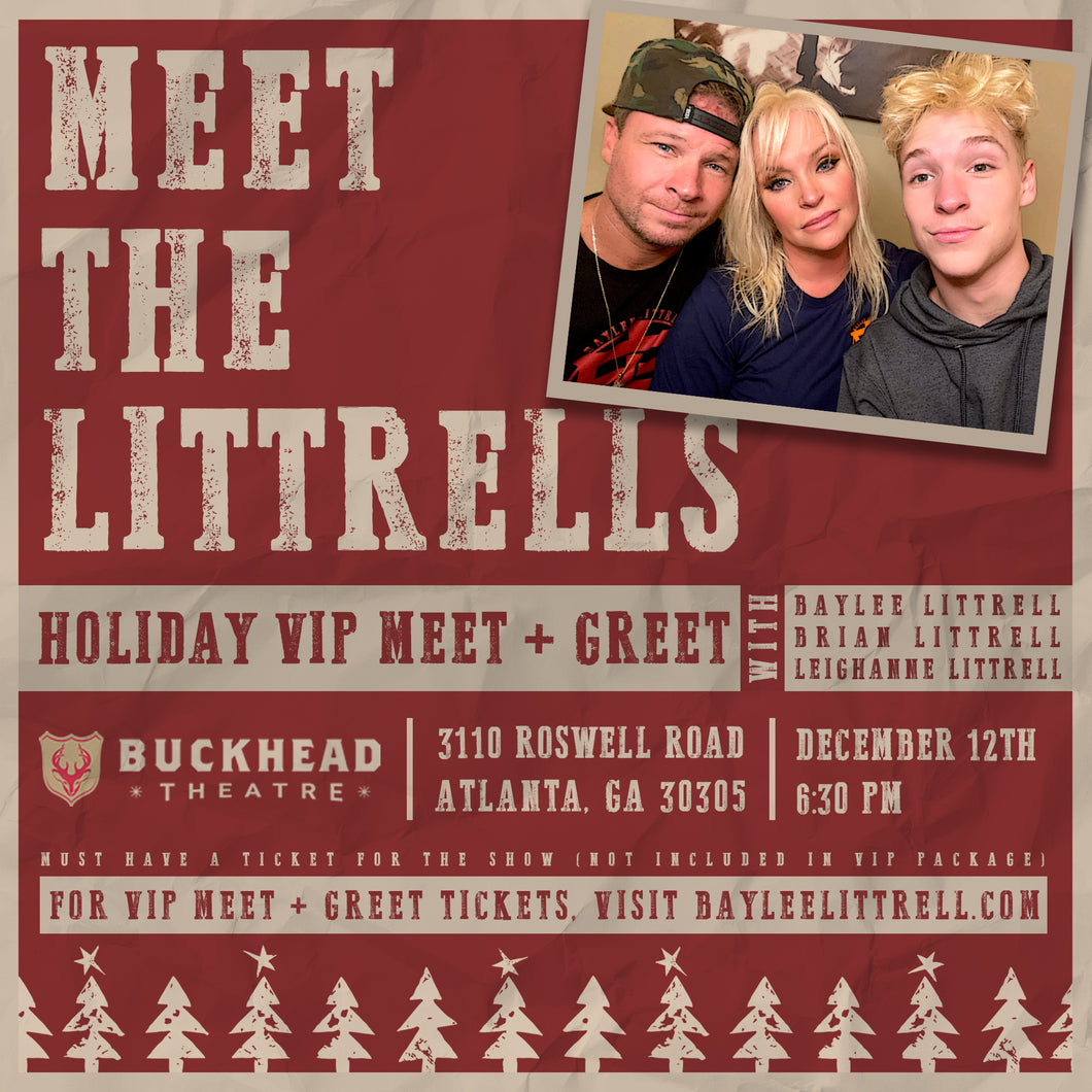 Celebrate The Season Meet and Greet with the Littrell's