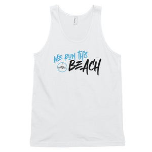 We Run This Beach Classic tank top (unisex)